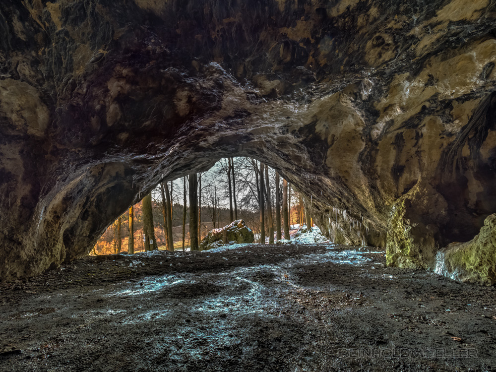 Die Oswaldhöhle bei Engelhardsberg