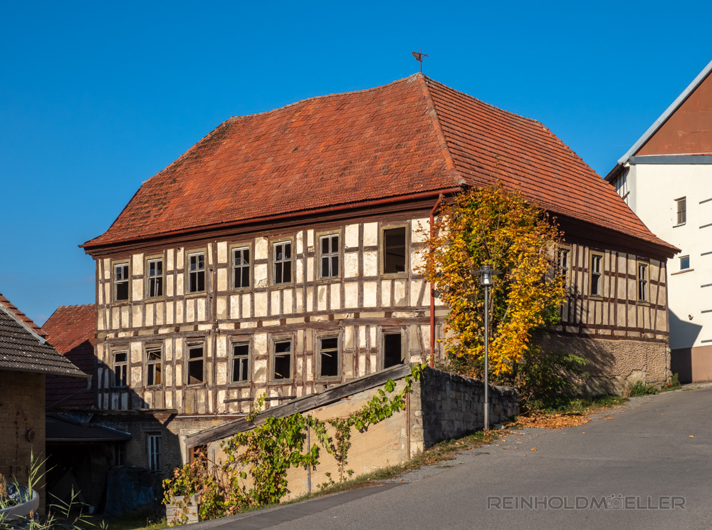 2019 #63 Ehemalige Mühle in Sechstahl bei Zeil am Main Baujahr 1811