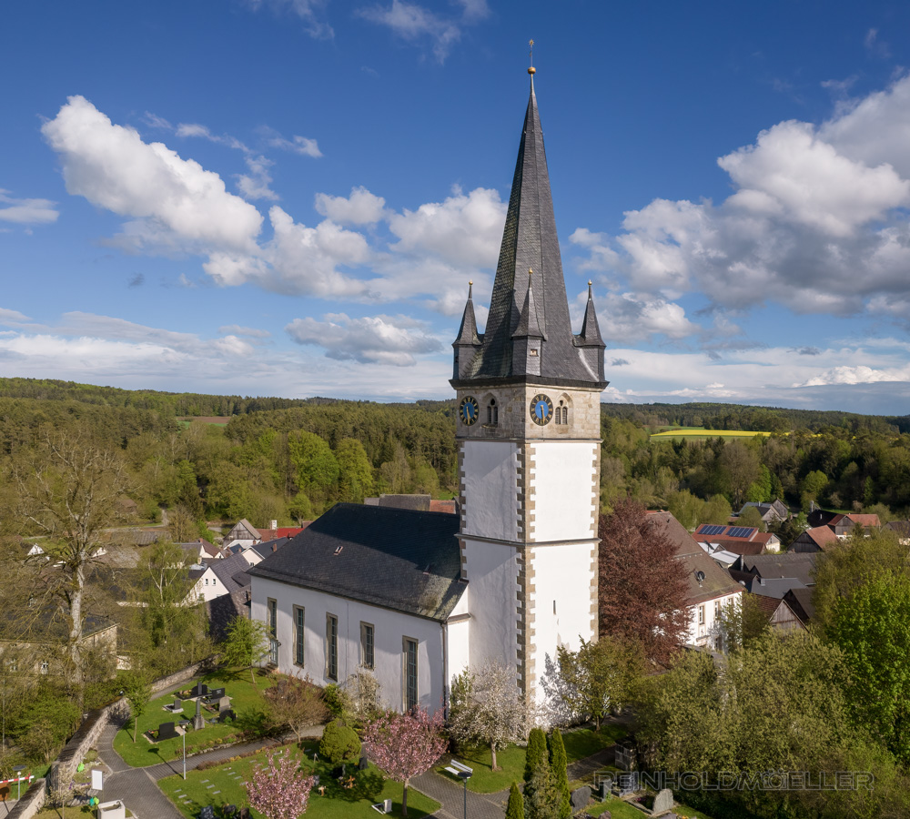 St. Laurentius Kirche in Wonsees. 30. Platz WLM 2021