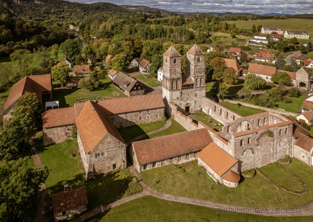Kloster Veßra Luftbild. 11. Platz WLM 2022