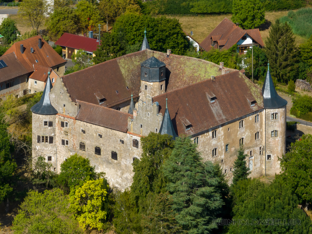 Breitenlohe Schloss Luftbild. 86. Platz WLM 2022